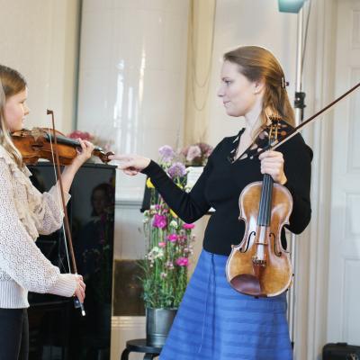 Lilja Haatainen ja Julia Fischer